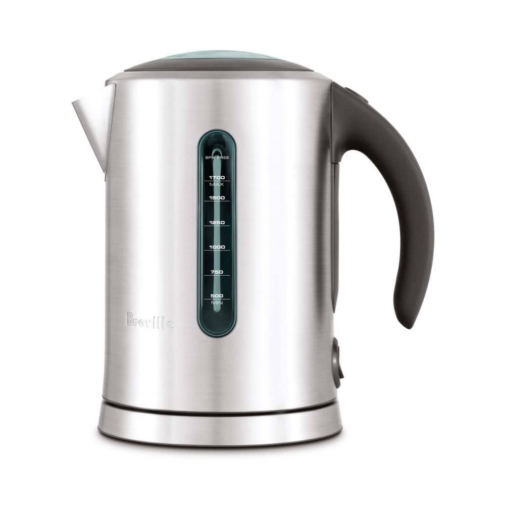 Stainless Steel Electric Water Kettle with Soft Open Lid