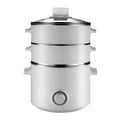 220V Multifunction Three Layer Electric Hot Pot and Rice Cooker