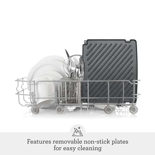 Brushed Stainless Steel Sear and Press Grill