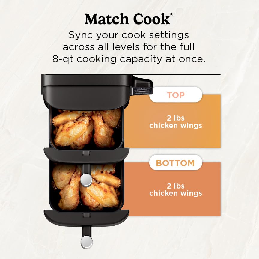 Double Stack Dual Basket Air Fryer