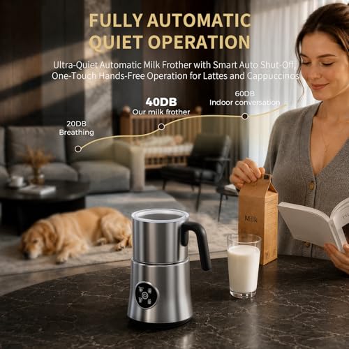 900ML Electric Milk Frother and Steamer