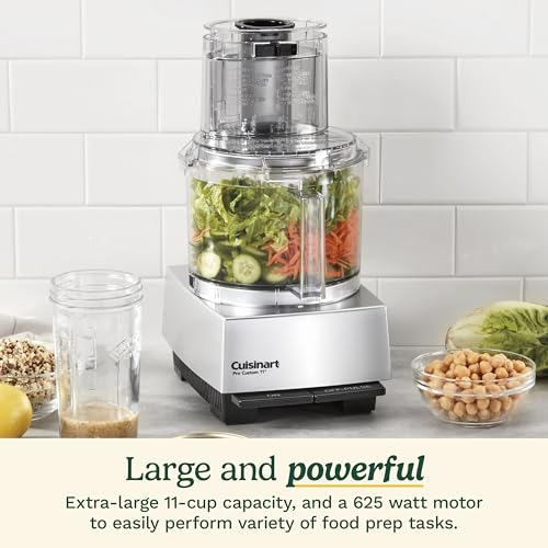 11 Cup Professional Food Processor for Chopping Slicing and Shredding