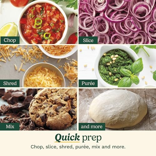 11 Cup Professional Food Processor for Chopping Slicing and Shredding