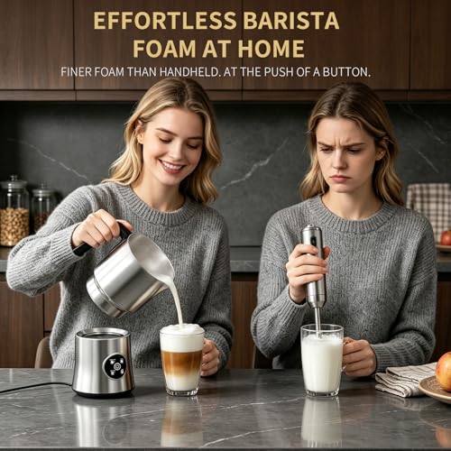 900ML Electric Milk Frother and Steamer