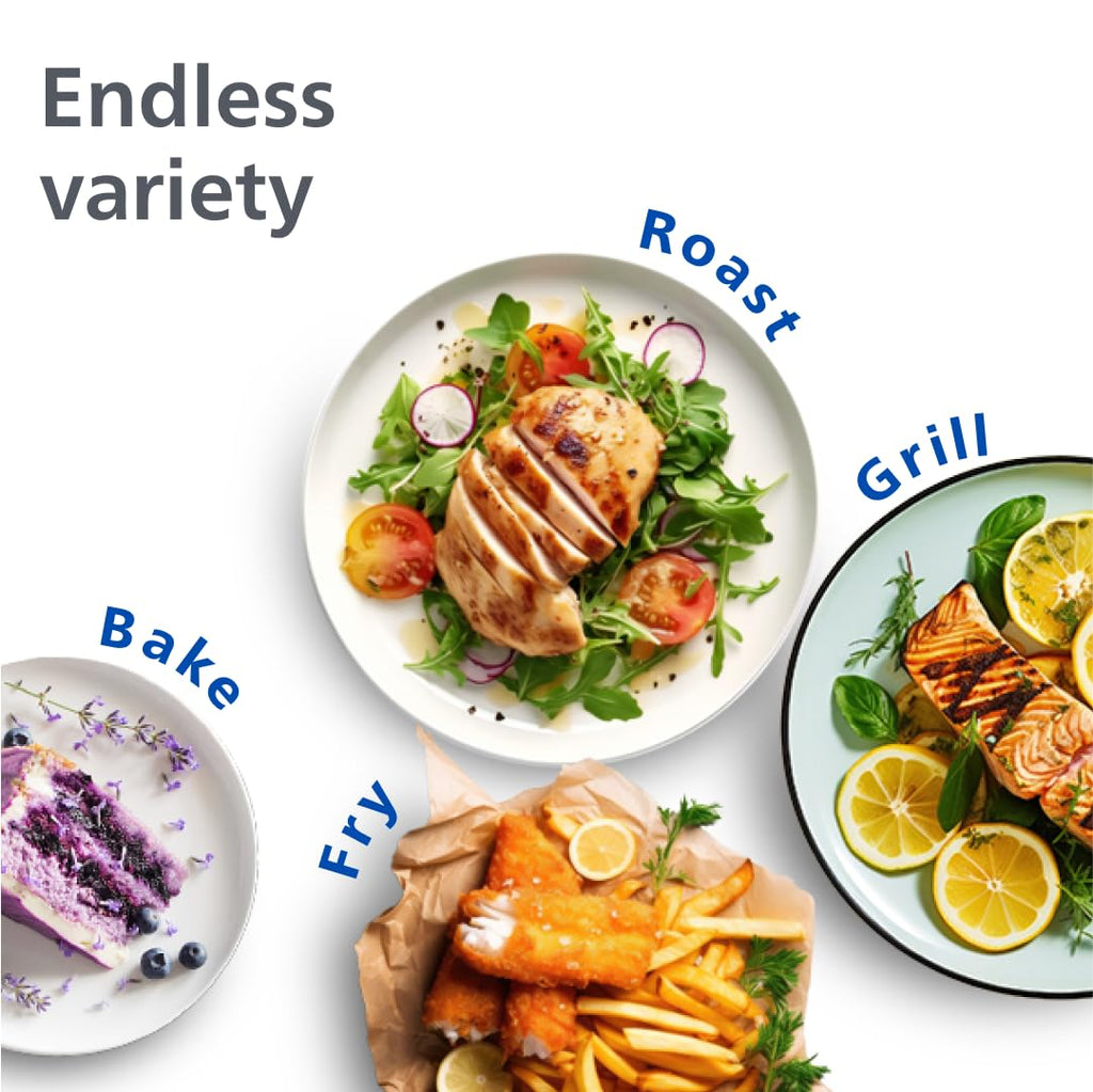 Nine and a Half Quart Dual Basket Air Fryer with Eight Cooking Functions
