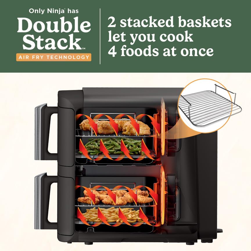 Double Stack Dual Basket Air Fryer
