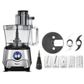 14 Cup Food Processor with French Fry Cutter Large Chute and Storage Drawer