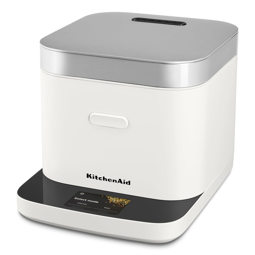 Compact Grain and Rice Cooker Black Matte