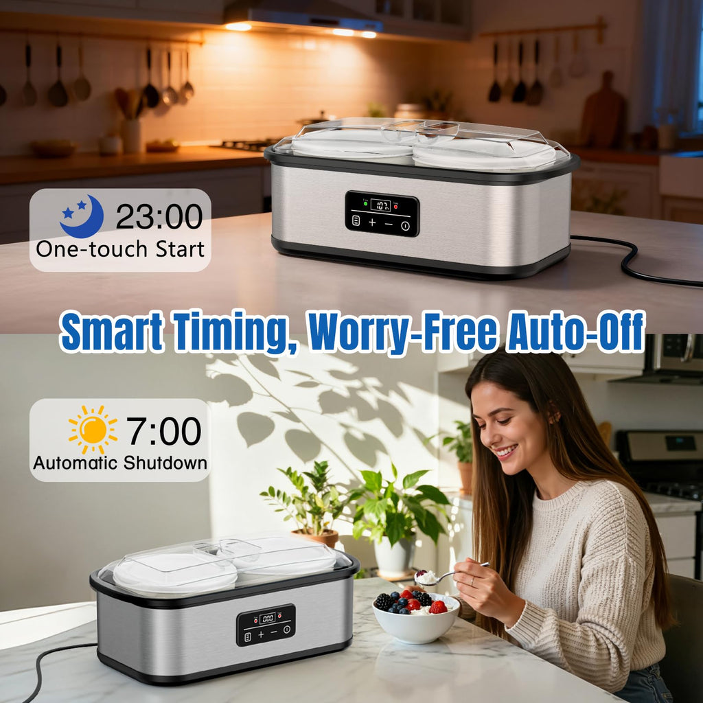 Yogurt Maker with Adjustable Temperature Control