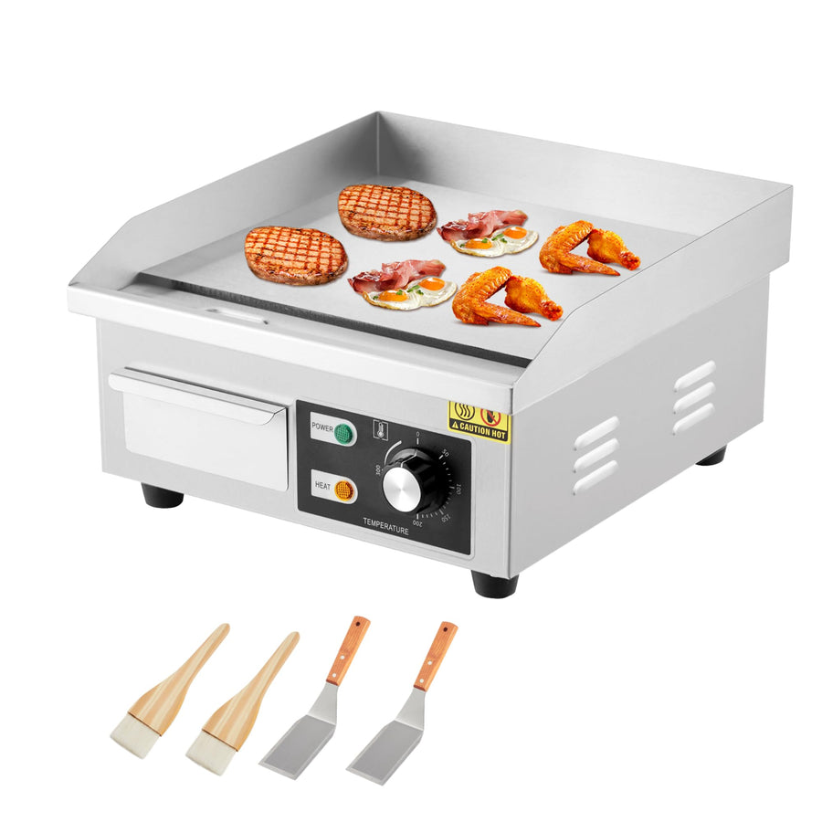 29 Inch 3000W Commercial Stainless Steel Electric Flat Top Griddle