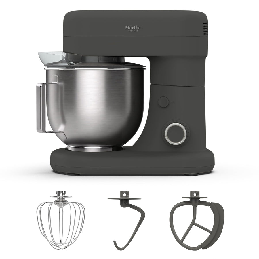 12 Speed 5.3QT Tilt Head Stand Mixer with Stainless Steel Bowl
