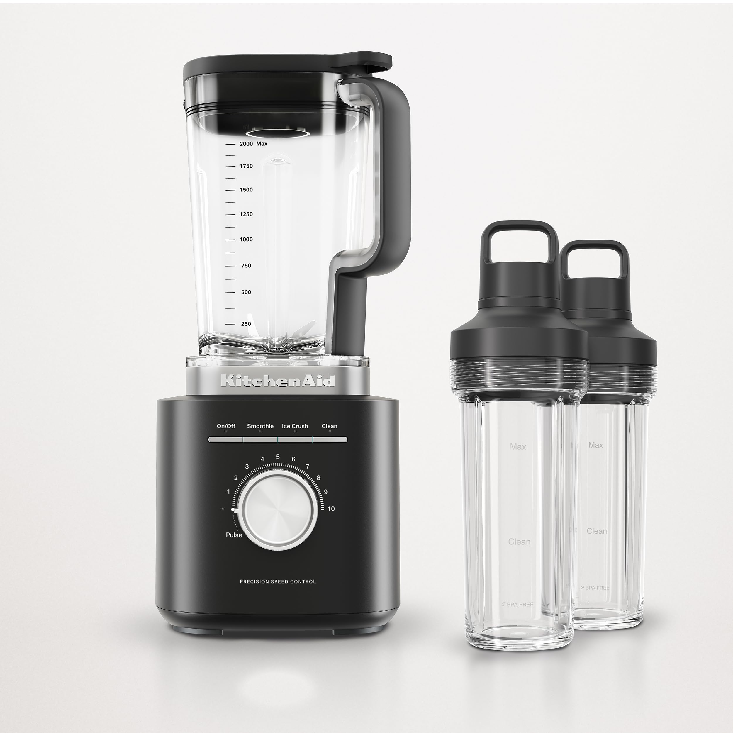 Pure Power Blender with Two Personal Blending Jars