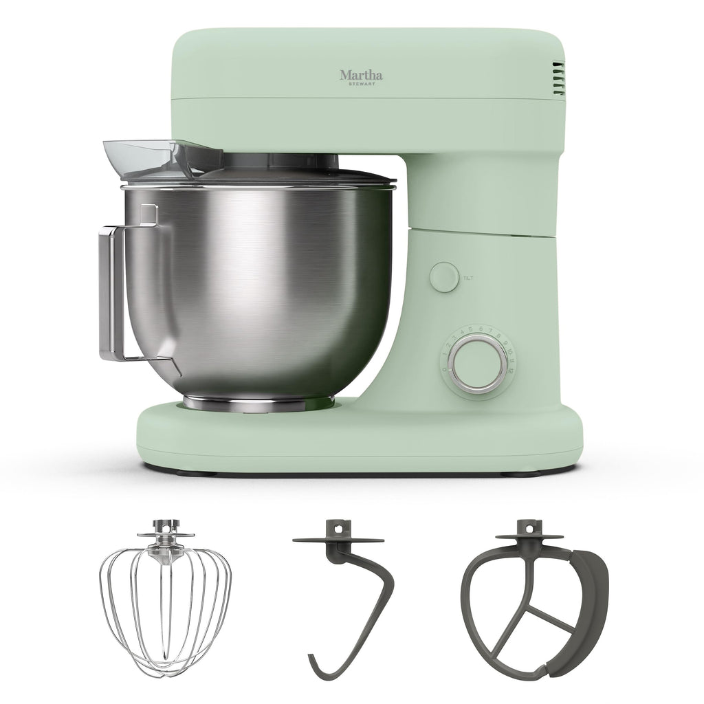 12 Speed 5.3QT Tilt Head Stand Mixer with Stainless Steel Bowl