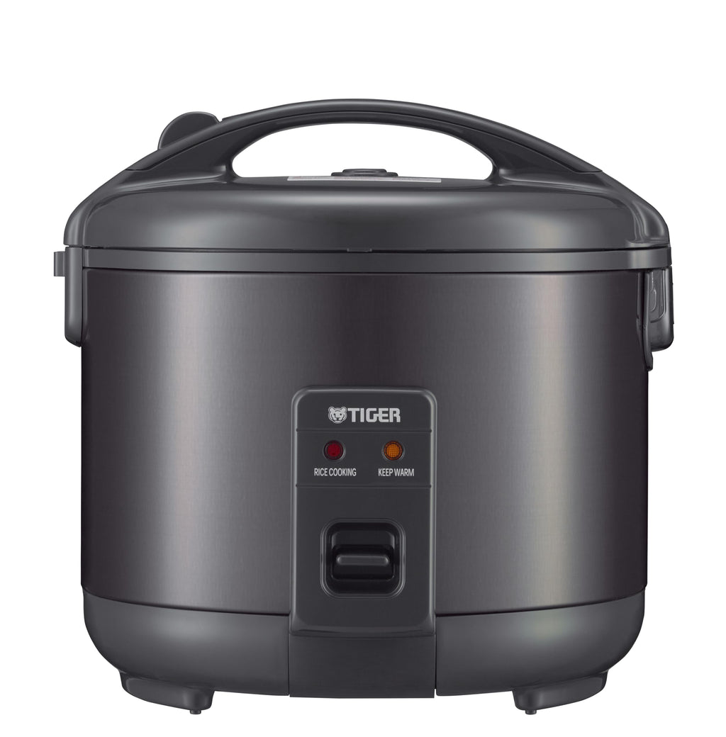 White Rice Cooker with Nonstick Pot Retractable Cord and 12 Hour Keep Warm