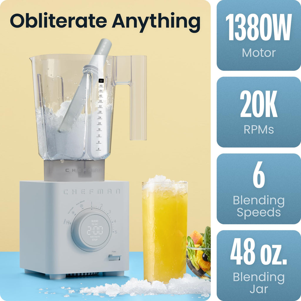 Watt Food Blender Combo with Safe Plastic Pitcher