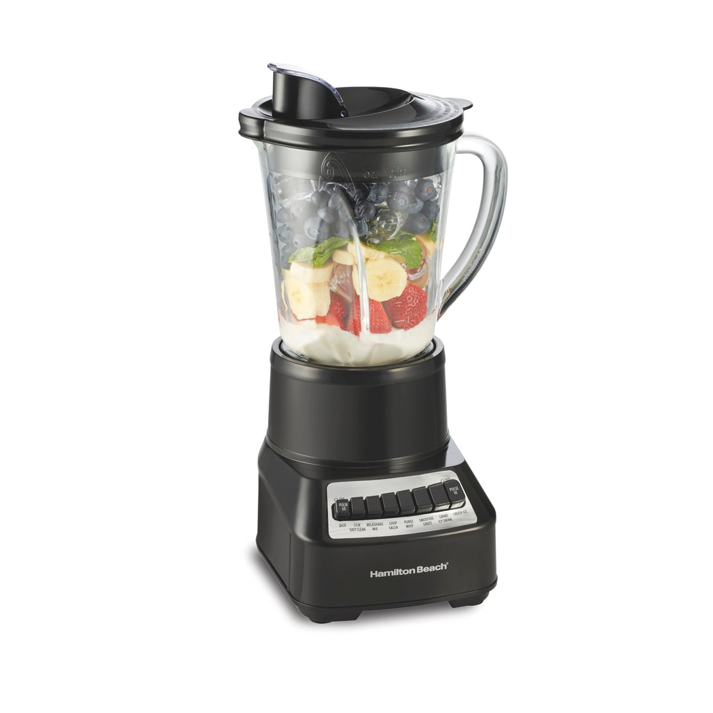 40 Oz Glass Jar Blender with 14 Functions for Blending and Pureeing