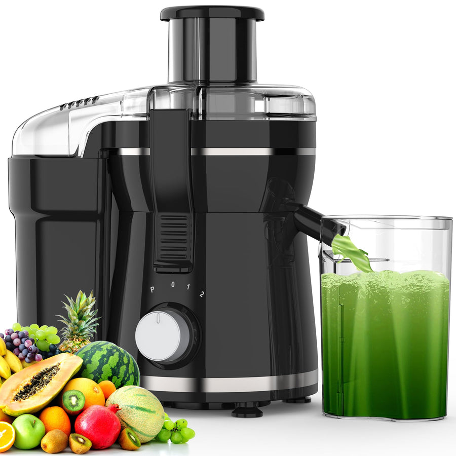 500W Centrifugal Juicer with Three Speeds and Three Inch Feed Chute