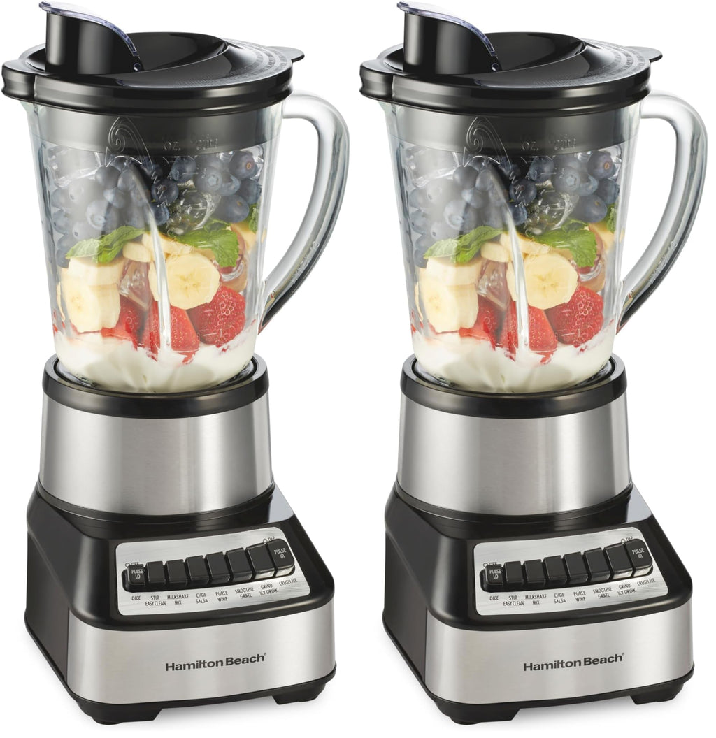 40 Oz Glass Jar Blender with 14 Functions for Blending and Pureeing