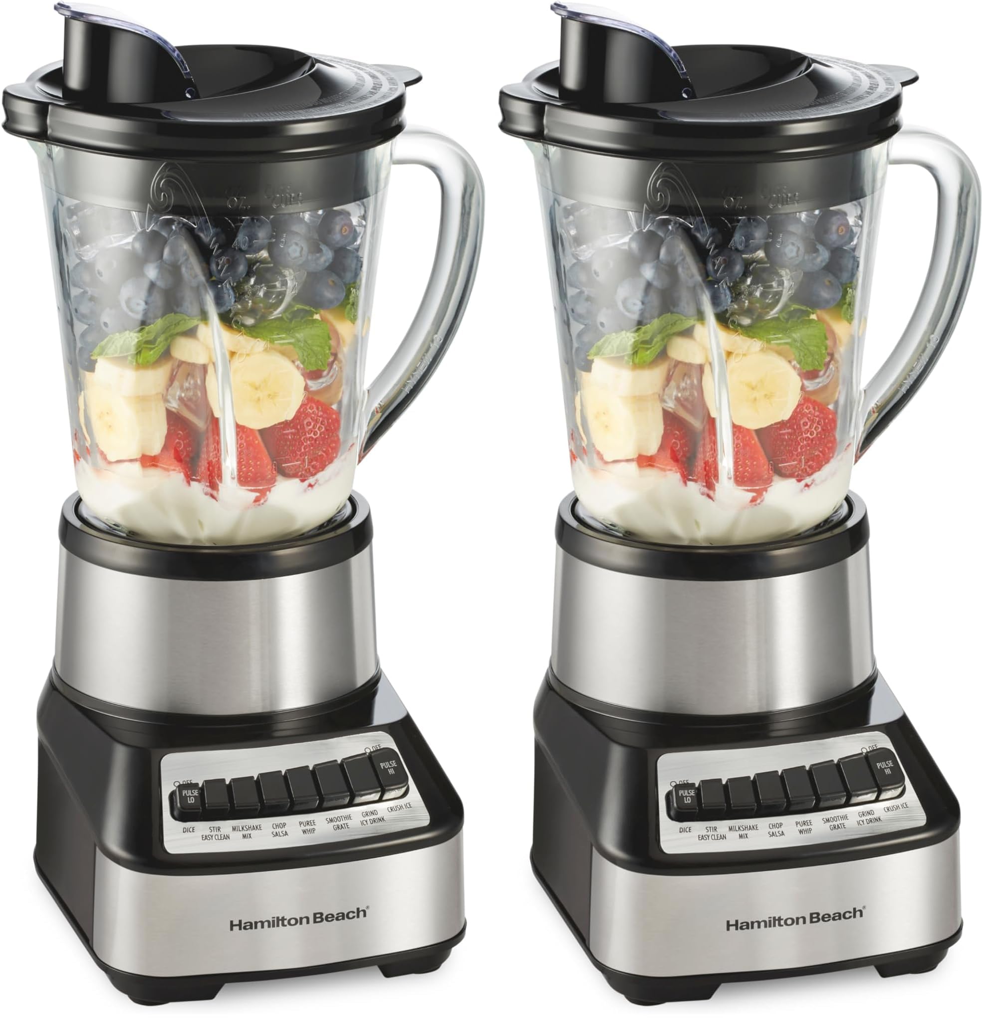 40 Oz Glass Jar Blender with 14 Functions for Blending and Pureeing