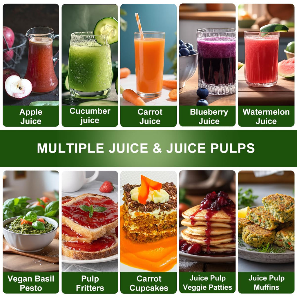 500W Centrifugal Juicer with Three Speeds and Three Inch Feed Chute