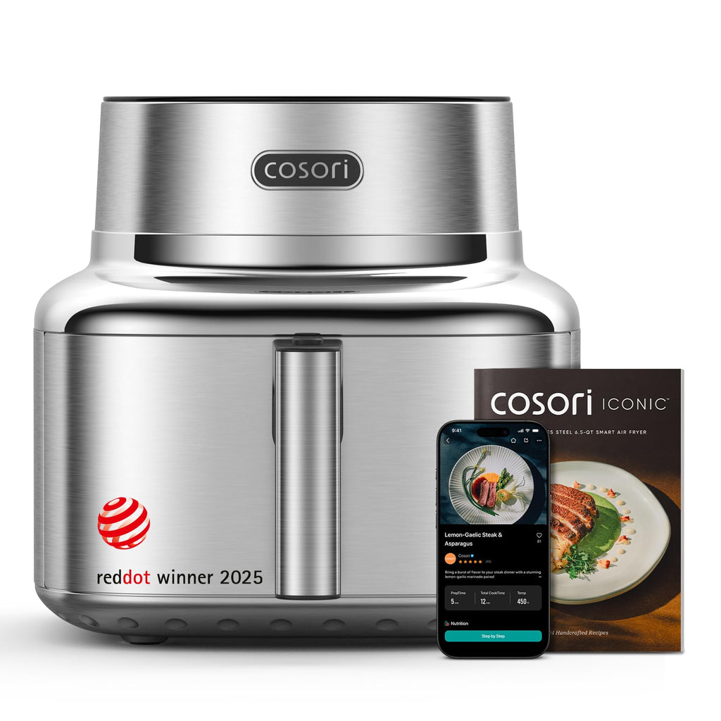 Basket Air Fryer with Eight Cooking Functions