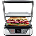 4 Slice Panini Press and Contact Grill with 180 Degree Opening