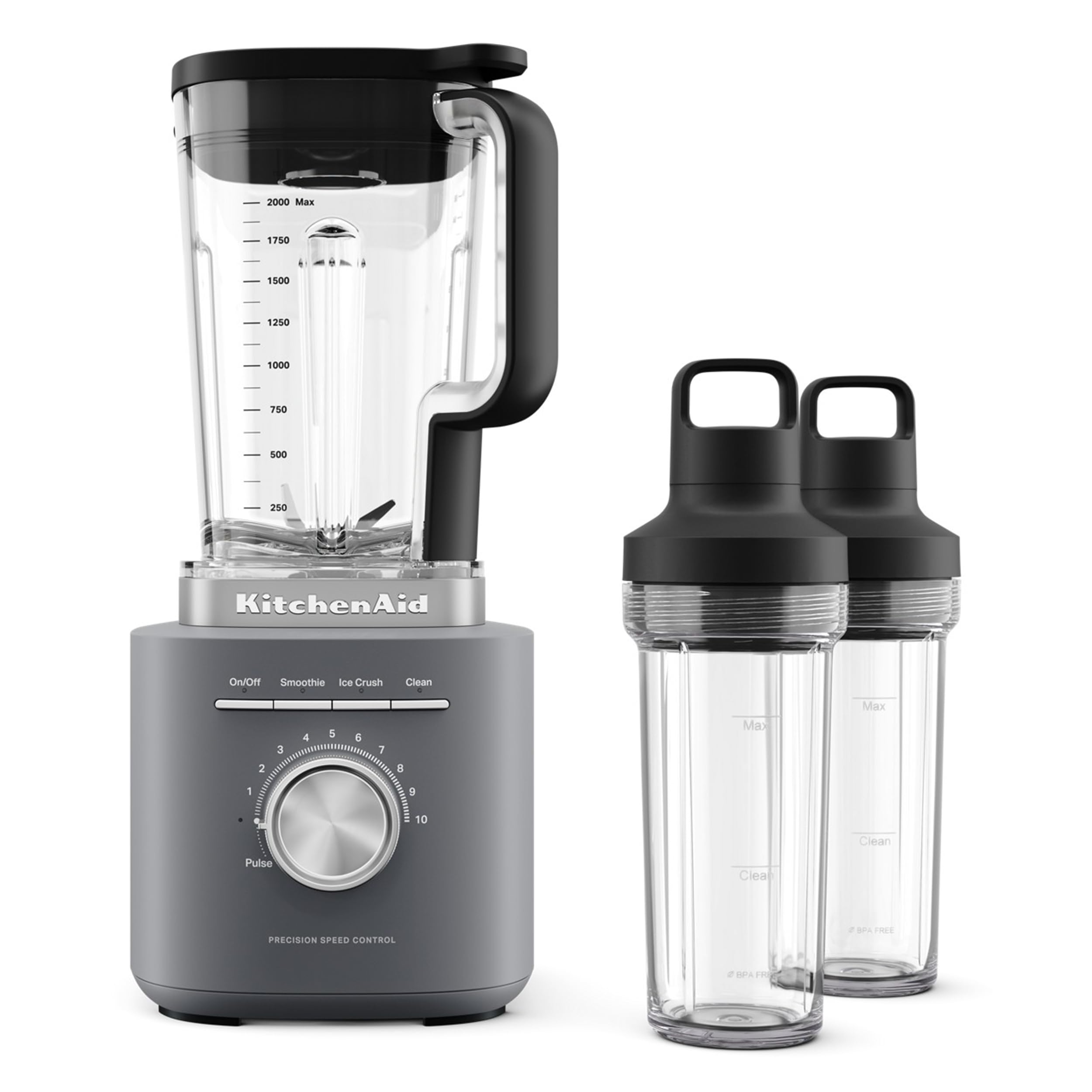 Pure Power Blender with Two Personal Blending Jars