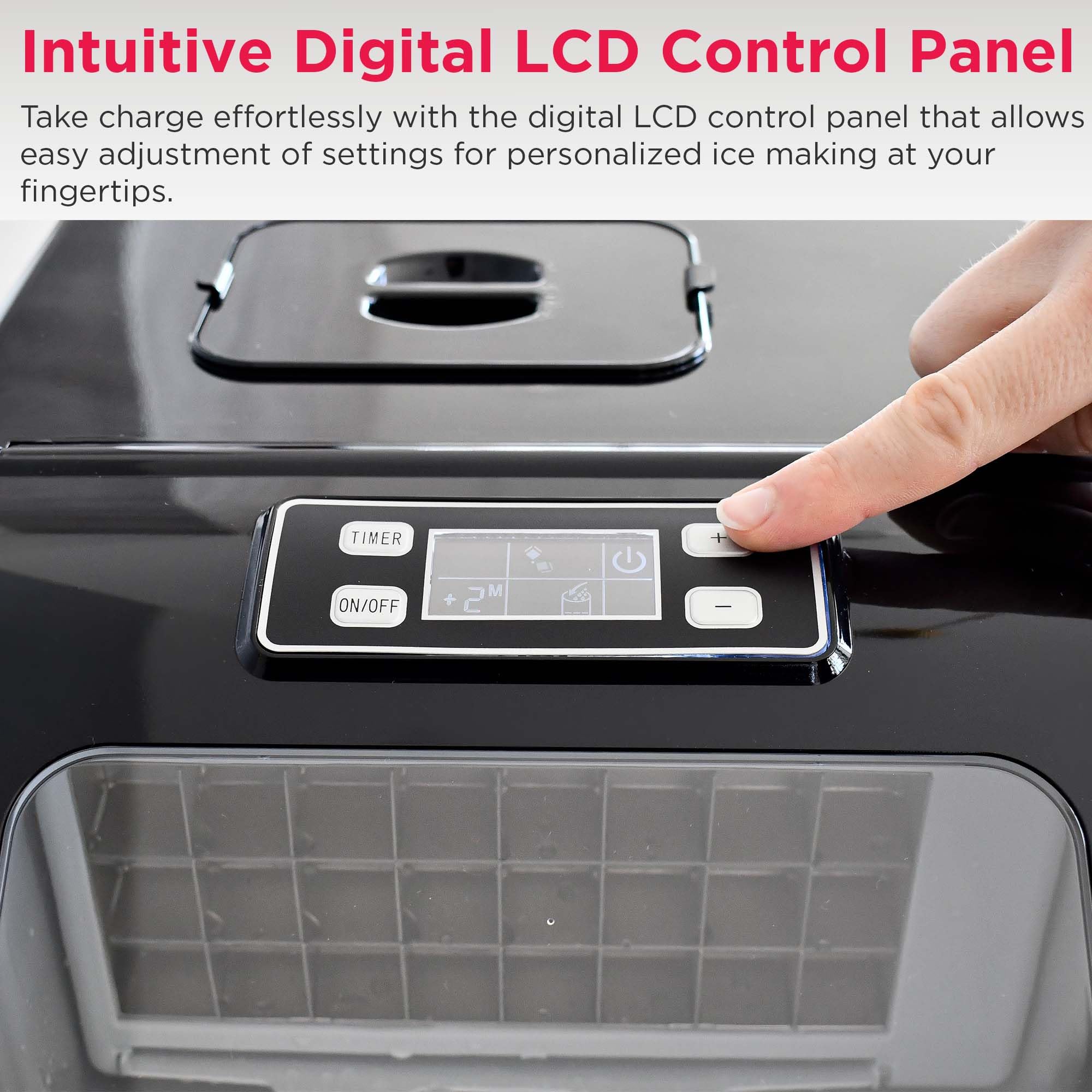 Extra Large Countertop Ice Maker