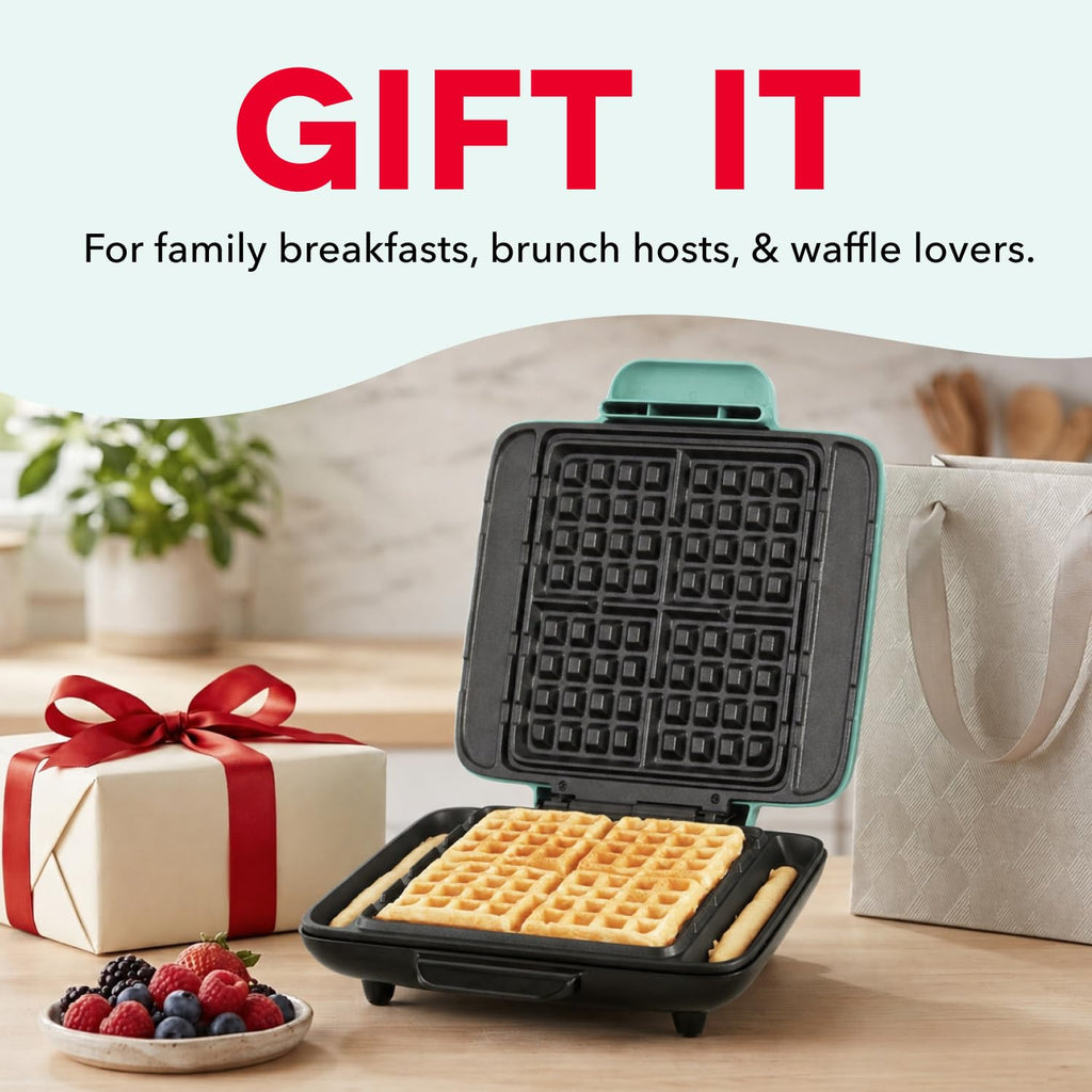 Deluxe No Drip Waffle Maker