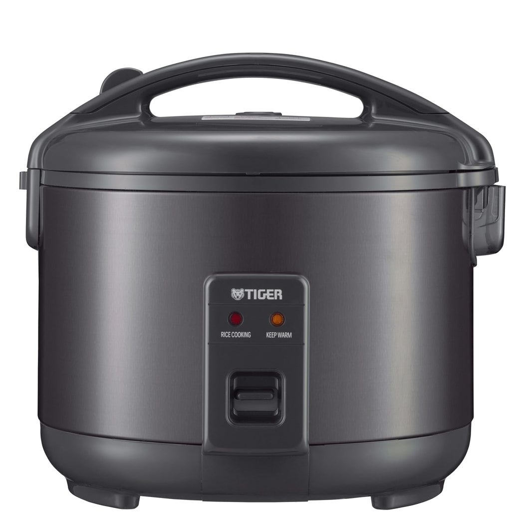 White Rice Cooker with Nonstick Pot Retractable Cord and 12 Hour Keep Warm