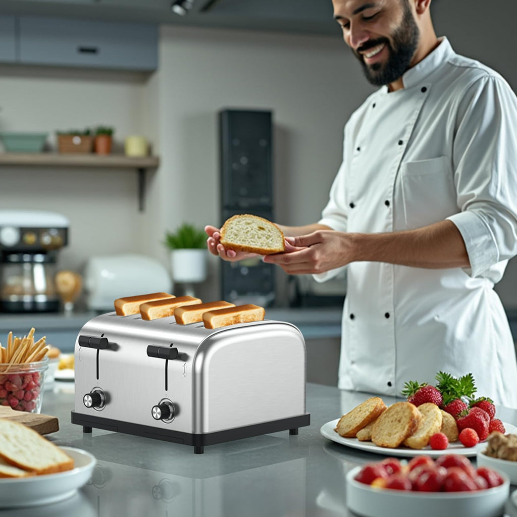 Commercial Grade 4 Slice Toaster