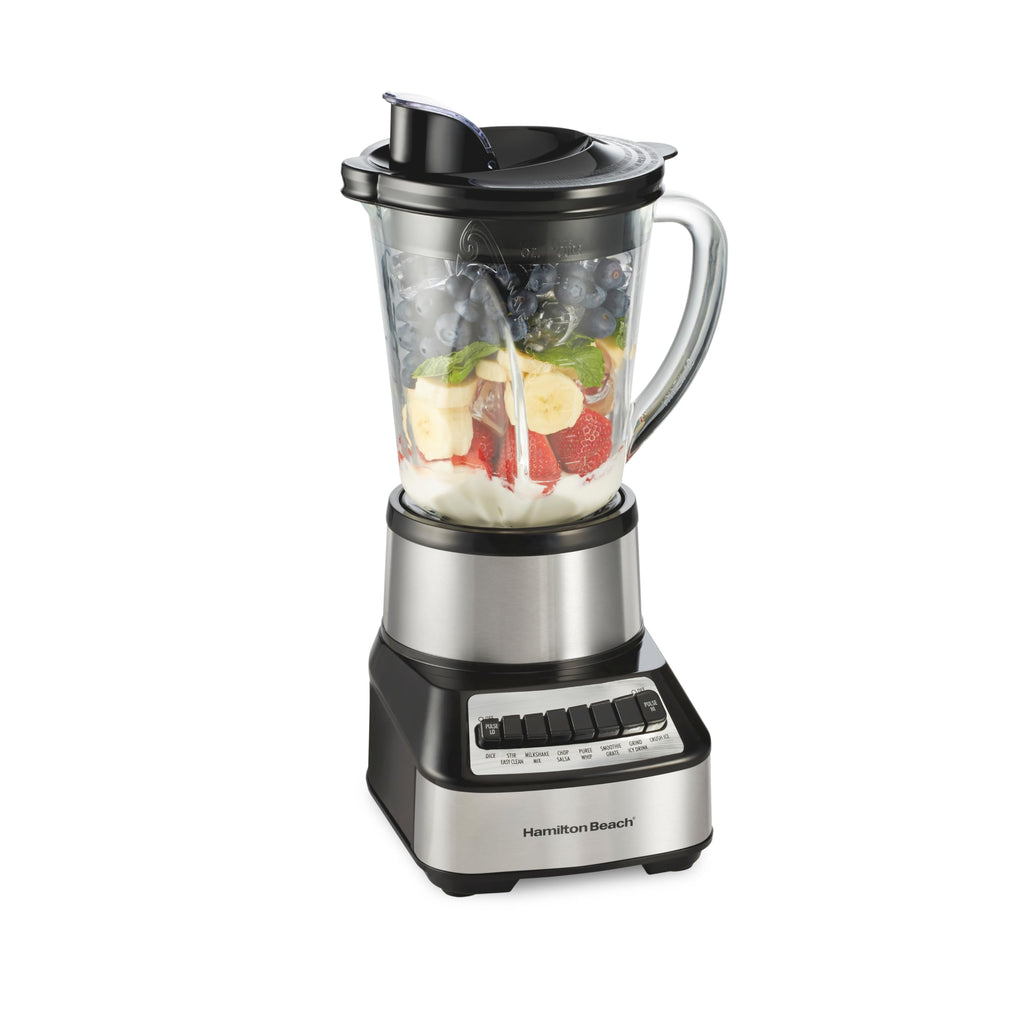 40 Oz Glass Jar Blender with 14 Functions for Blending and Pureeing