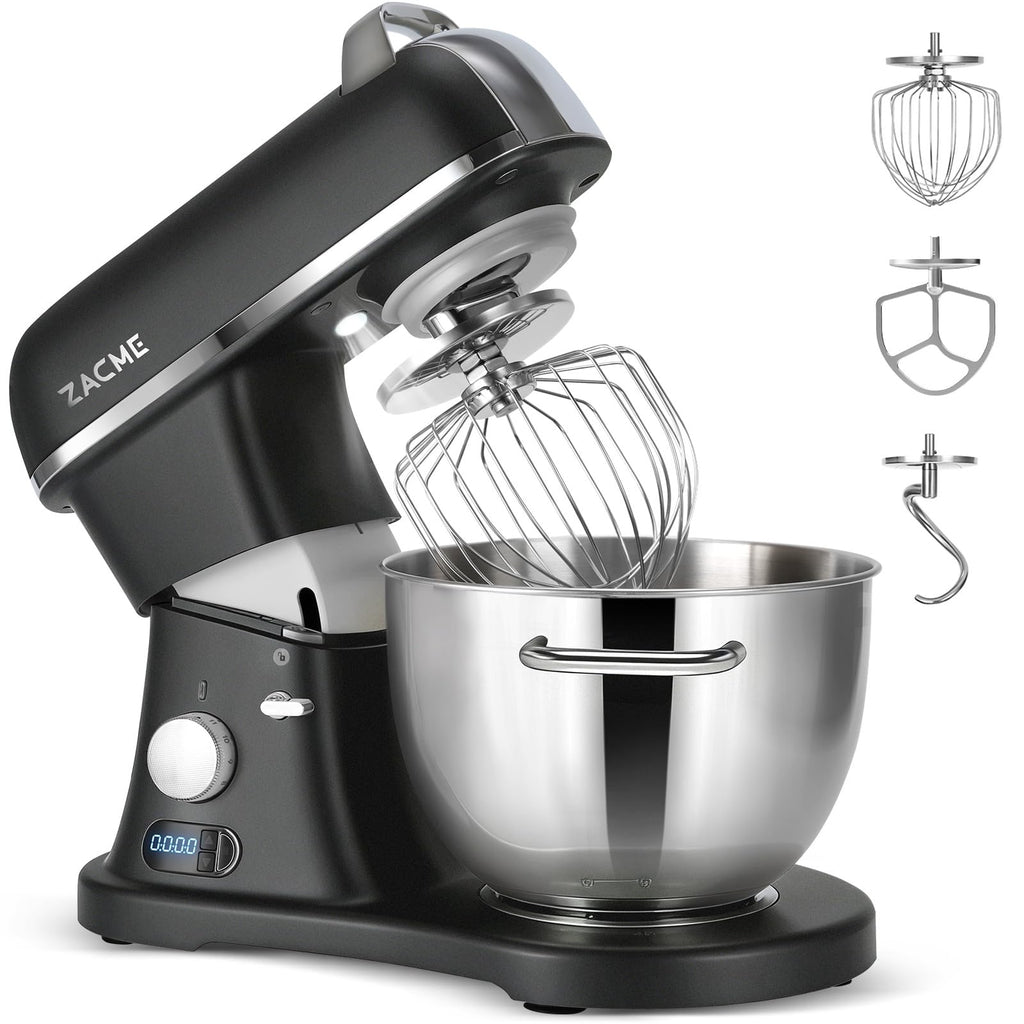 8.4 Quart 800W Commercial Stand Mixer with NSF Certified Metal Body