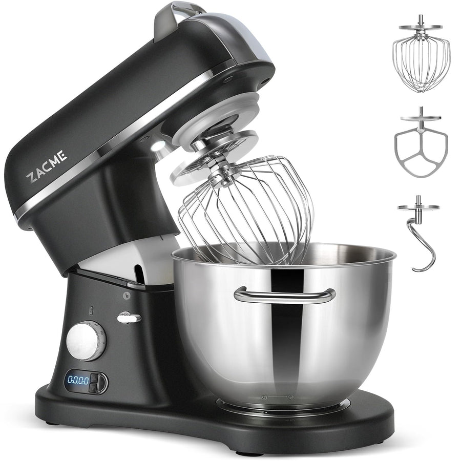 8.4 Quart 800W Commercial Stand Mixer with NSF Certified Metal Body