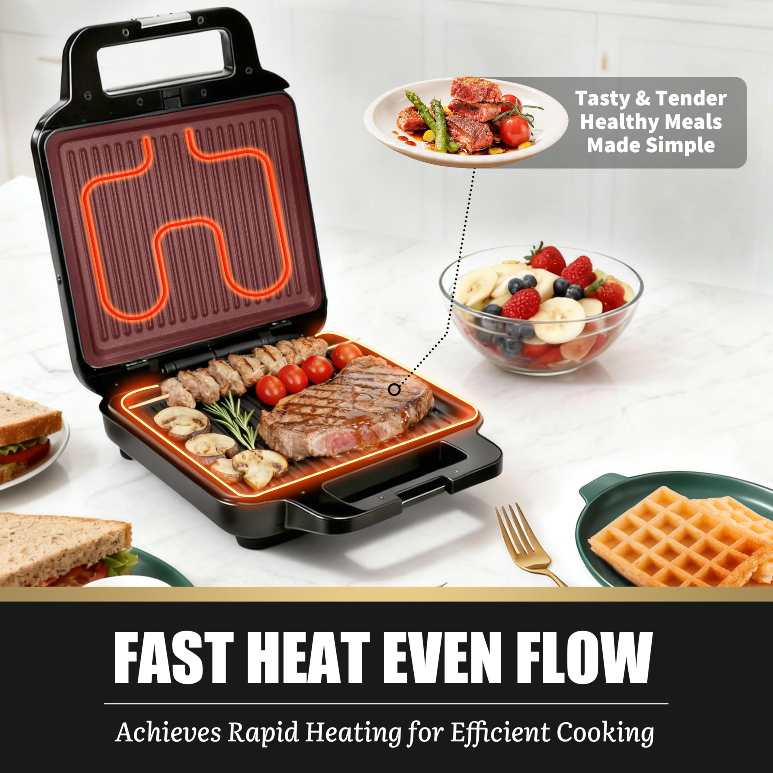Waffle and Taiyaki Maker