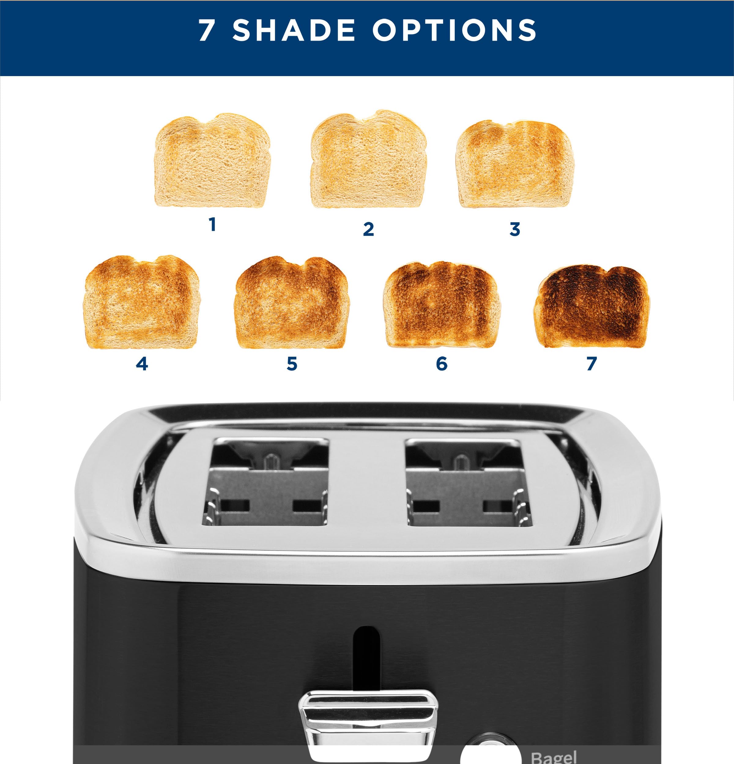 2 and 4 Slice Toaster Set