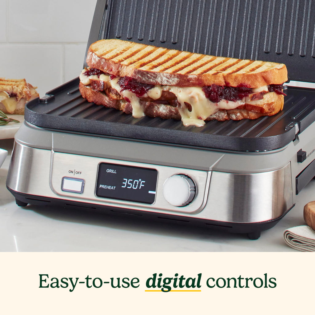 Digital Griddle and Grill Sandwich Makers