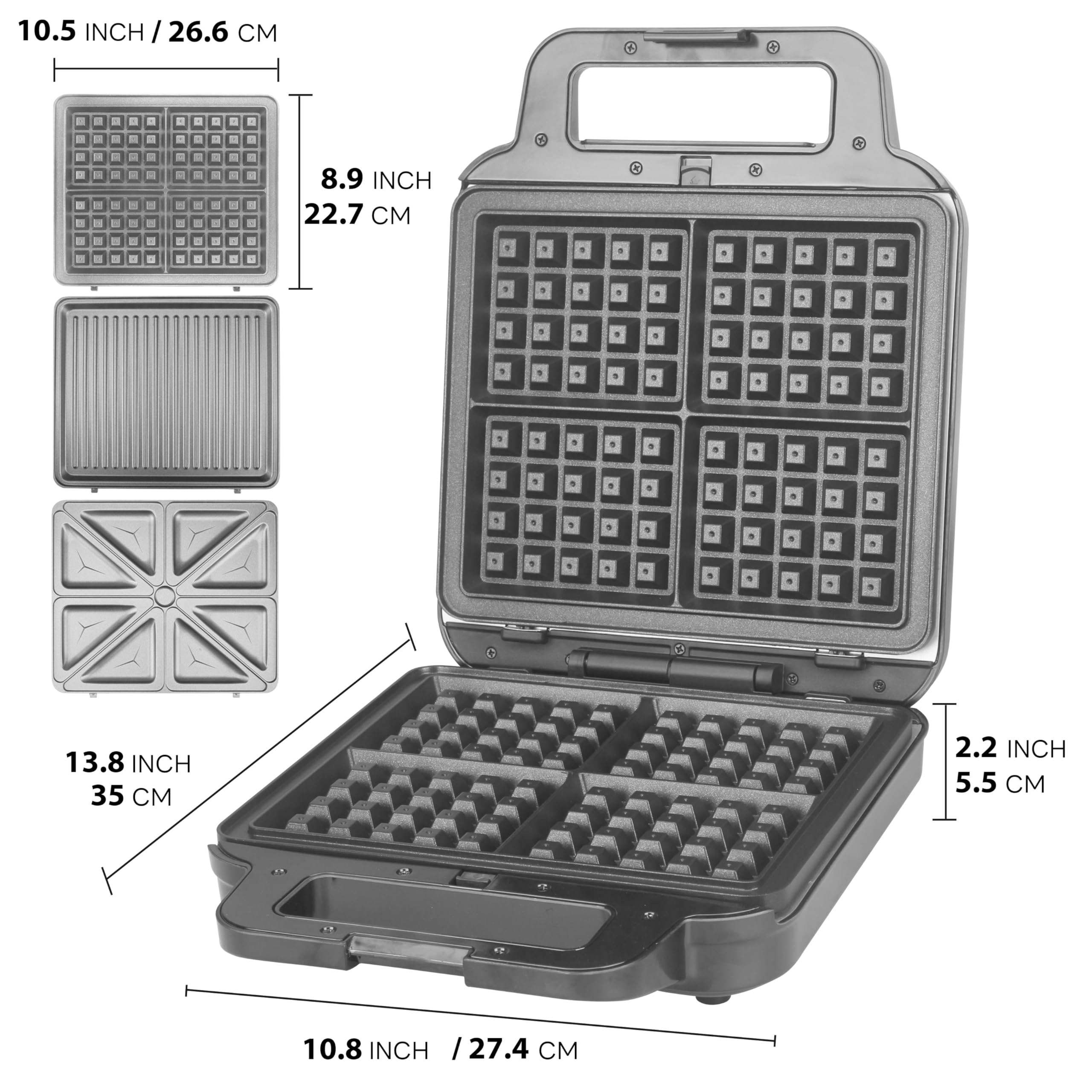 Waffle and Taiyaki Maker