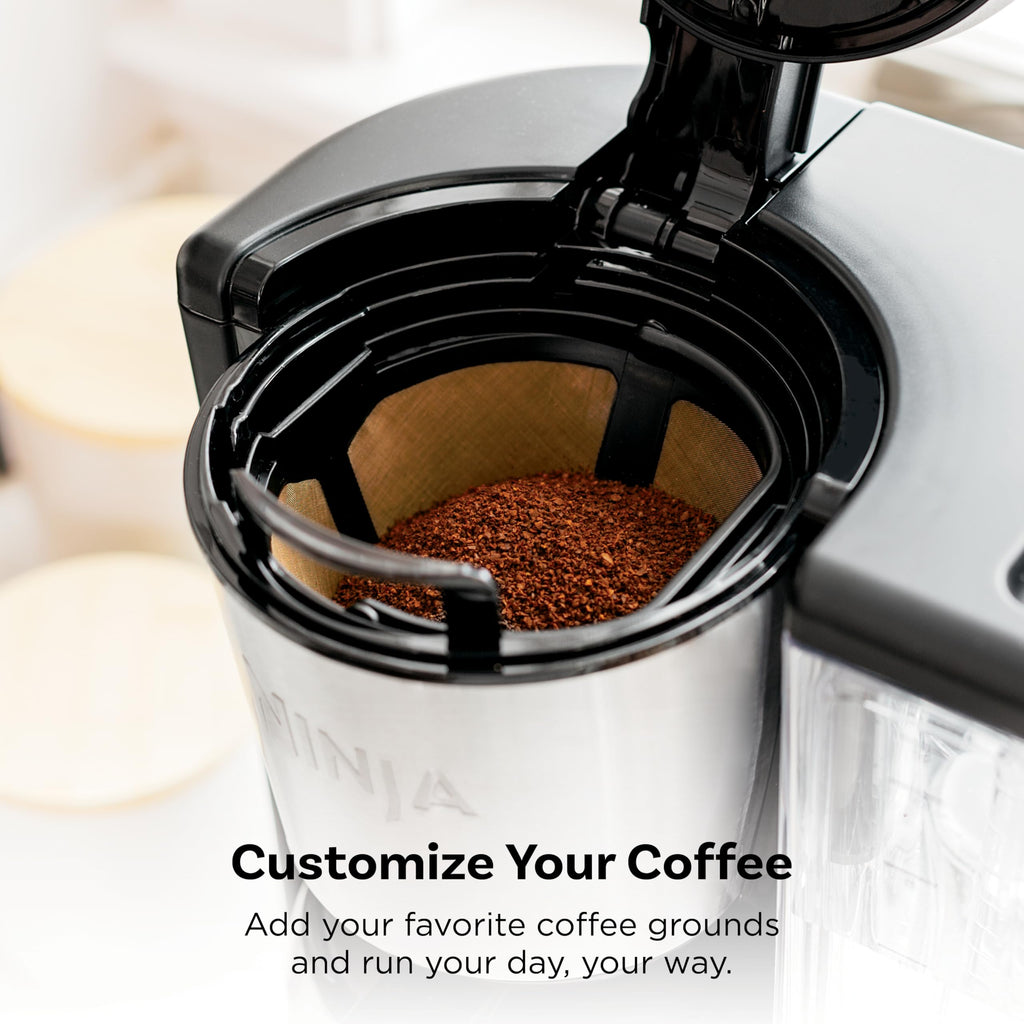 14 Cup Programmable Drip Coffee Maker with Glass Carafe and Water Reservoir