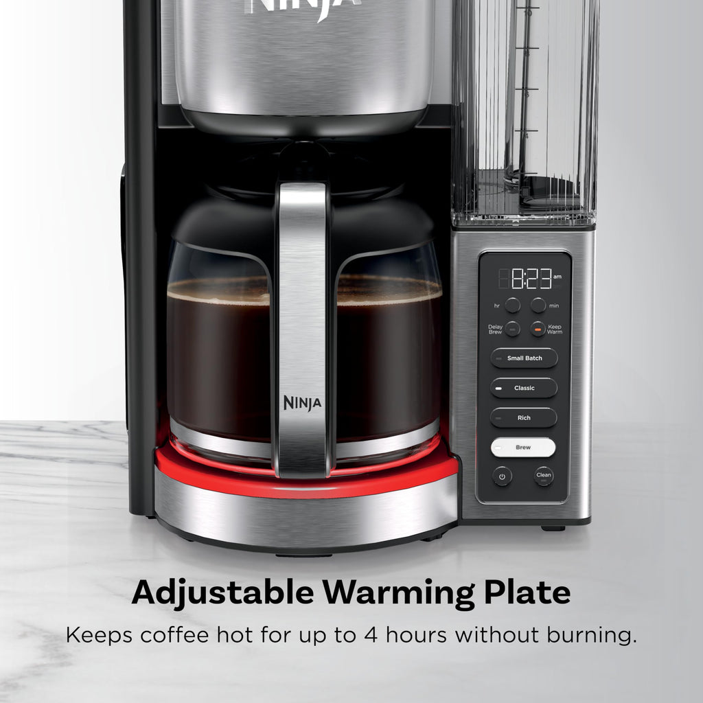 14 Cup Programmable Drip Coffee Maker with Glass Carafe and Water Reservoir