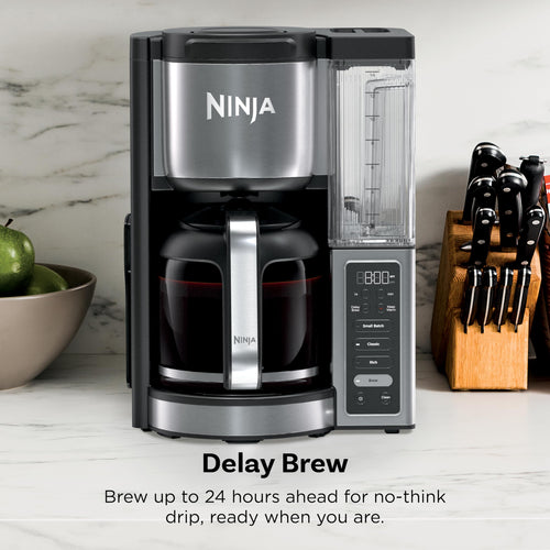 14 Cup Programmable Drip Coffee Maker with Glass Carafe and Water Reservoir