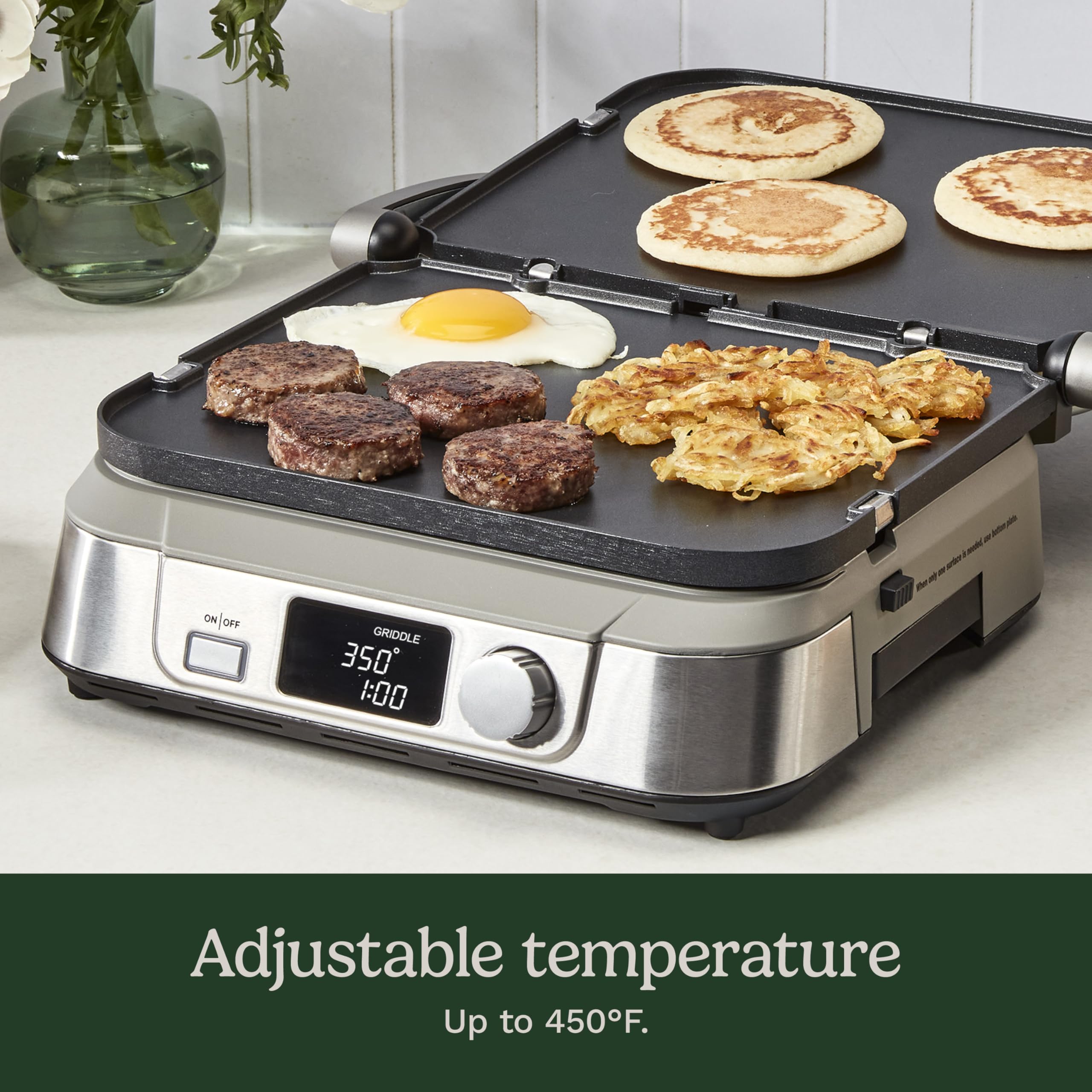 Digital Griddle and Grill Sandwich Makers
