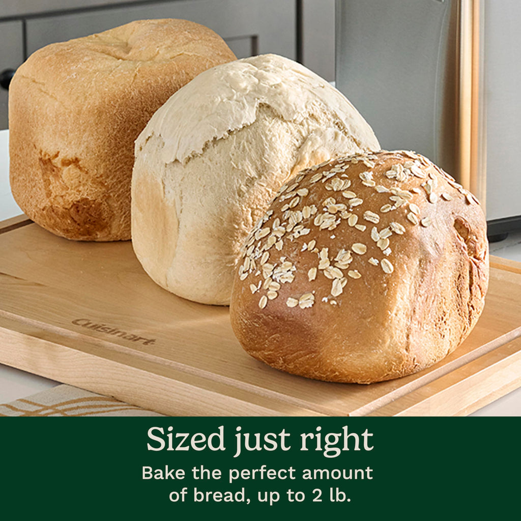 Convection Bread Maker with 16 Programs and 3 Loaf Sizes up to 2 Pounds
