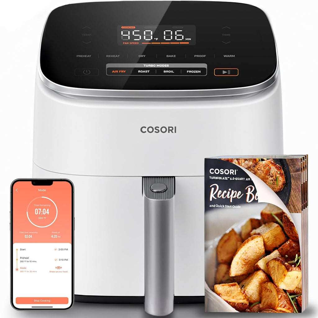 Basket Air Fryer with Eight Cooking Functions