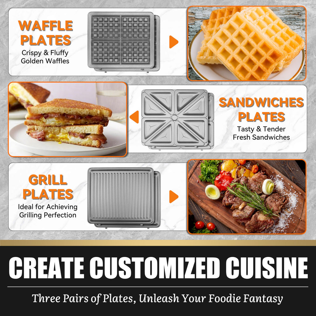 Waffle and Taiyaki Maker