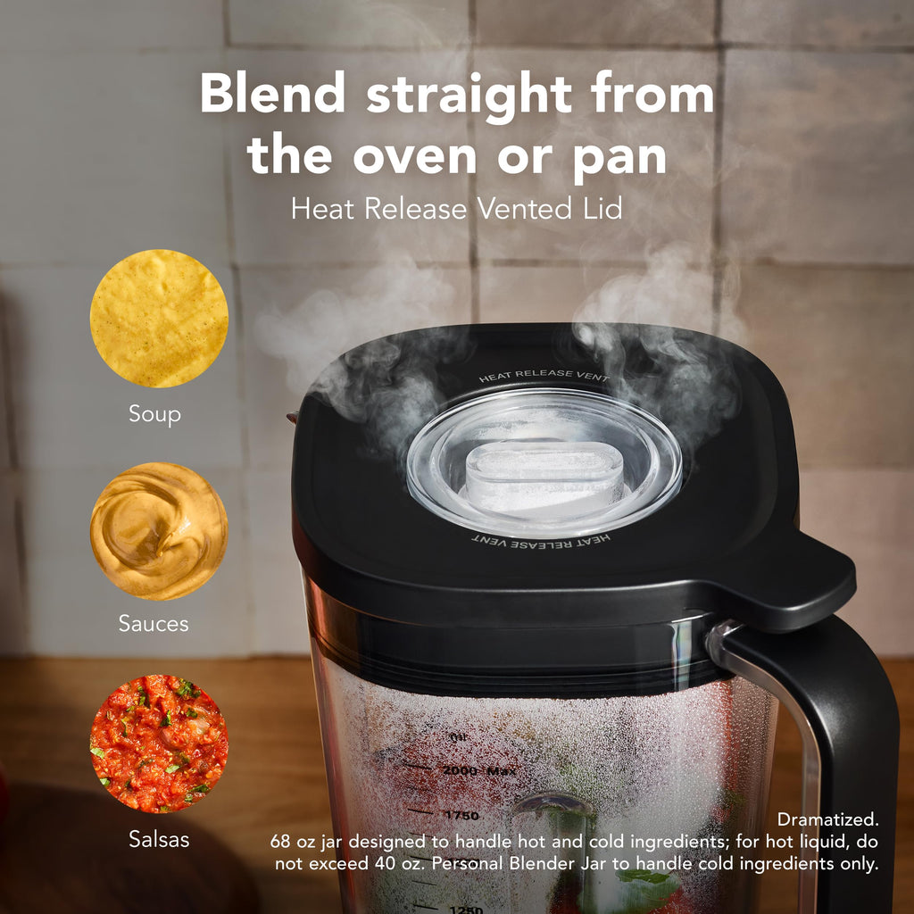 Pure Power Blender with Two Personal Blending Jars