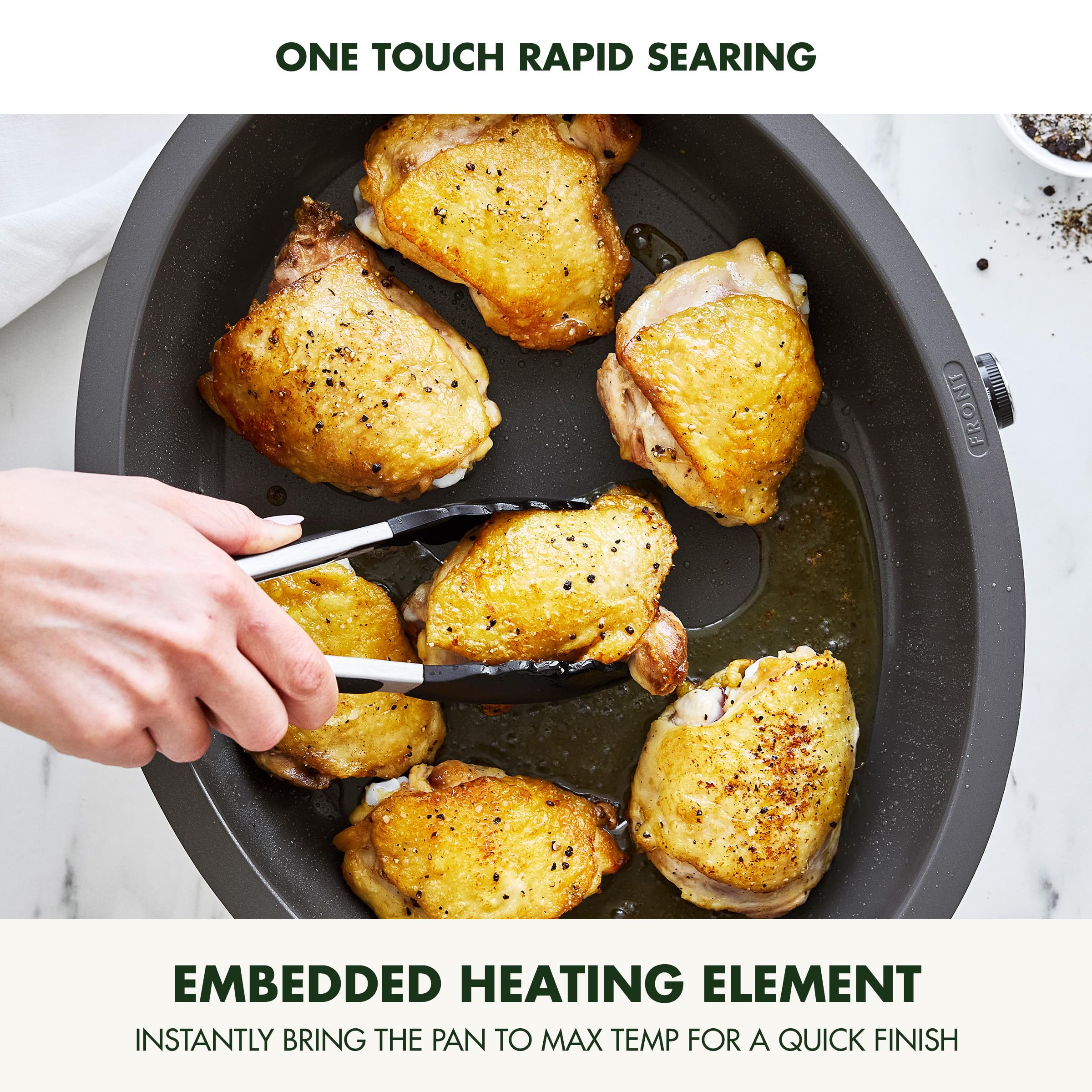 5.5QT Electric Oval Skillet
